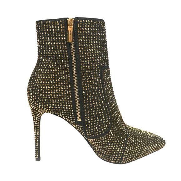 MICHAEL | Michael Kors Rue Crystal Embellished Stiletto Boot - Size 8M - Picture 4 of 8